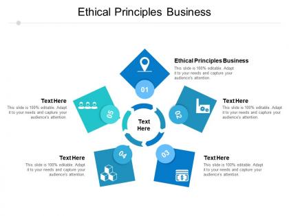 Ethical principles business ppt powerpoint presentation infographic template cpb