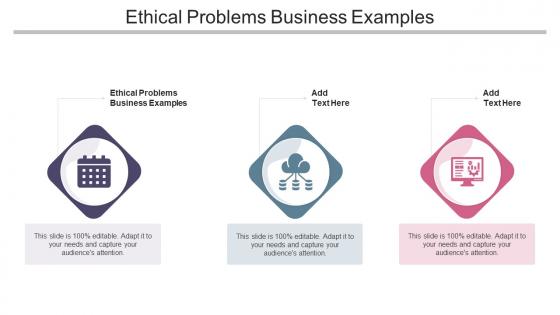 Ethical Problems Business Examples In Powerpoint And Google Slides Cpb