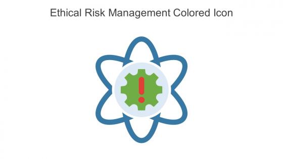 Ethical Risk Management Colored Icon In Powerpoint Pptx Png And Editable Eps Format