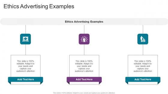 Ethics Advertising Examples In Powerpoint And Google Slides Cpb