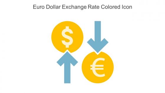 Euro Dollar Exchange Rate Colored Icon In Powerpoint Pptx Png And Editable Eps Format