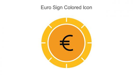 Euro Sign Colored Icon In Powerpoint Pptx Png And Editable Eps Format