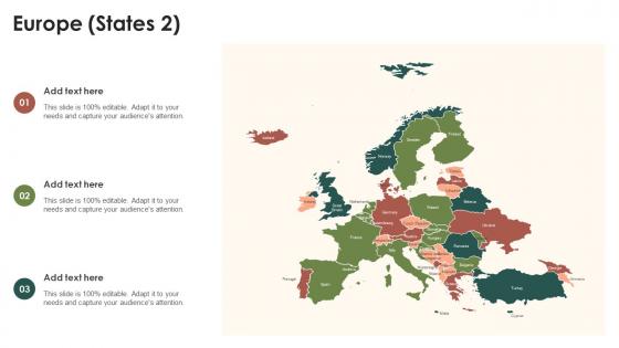 Europe States 2 PU Maps SS