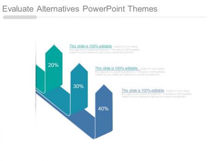 Evaluate alternatives powerpoint themes