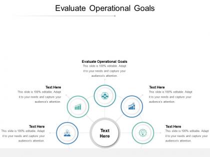 Evaluate operational goals ppt powerpoint presentation pictures visuals cpb