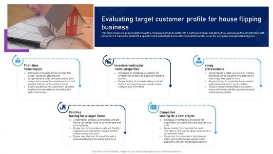Evaluating Target Customer Profile For House Home Remodeling Business Plan BP SS