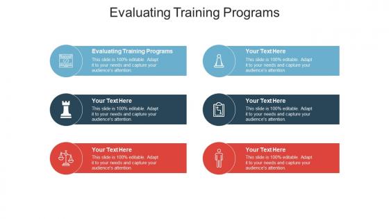 Evaluating training programs ppt powerpoint presentation show influencers cpb