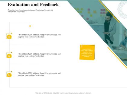 Evaluation and feedback bid evaluation management ppt powerpoint files
