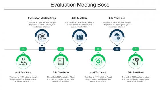 Evaluation Meeting Boss Ppt Powerpoint Presentation Icon Pictures Cpb