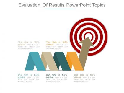 Evaluation of results powerpoint topics