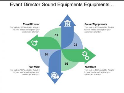 Event director sound equipments equipments maintenance build community capacity