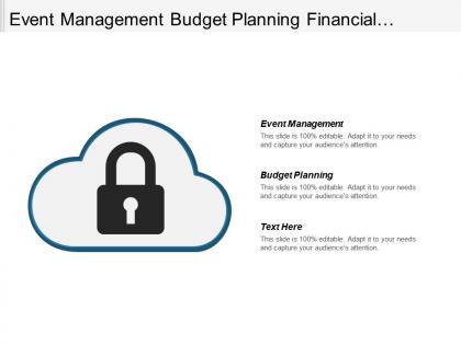 Event management budget planning financial planning performance evaluation cpb