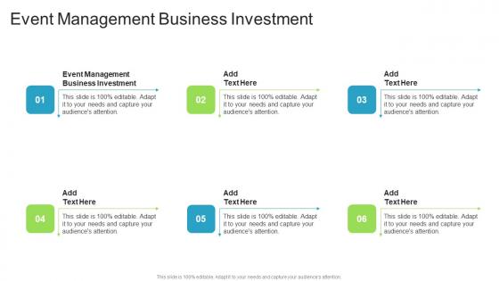 Event Management Business Investment In Powerpoint And Google Slides Cpb