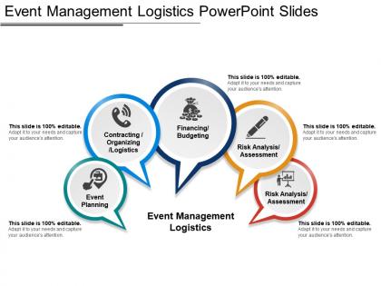 Event management logistics powerpoint slides