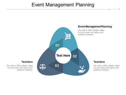 Event management planning ppt powerpoint presentation model graphics cpb