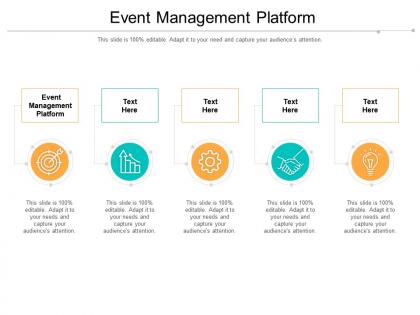 Event management platform ppt powerpoint presentation ideas example topics cpb