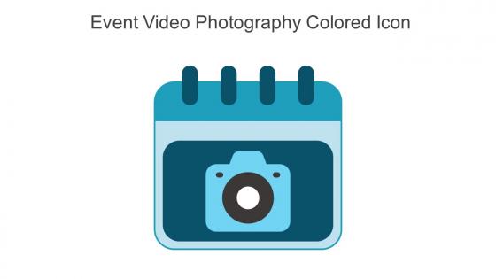 Event Video Photography Colored Icon In Powerpoint Pptx Png And Editable Eps Format