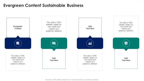 Evergreen Content Sustainable Business In Powerpoint And Google Slides Cpb