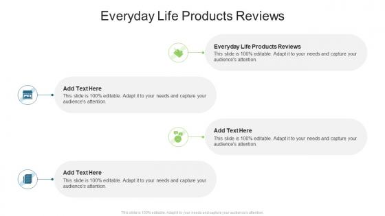 Everyday Life Products Reviews In Powerpoint And Google Slides Cpb