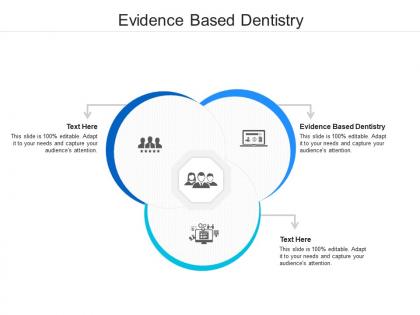 Evidence based dentistry ppt powerpoint presentation icon infographic template cpb