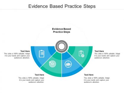 Evidence based practice steps ppt powerpoint presentation pictures slide portrait cpb