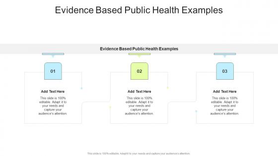 Evidence Based Public Health Examples In Powerpoint And Google Slides Cpb