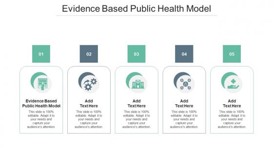 Evidence Based Public Health Model Ppt Powerpoint Presentation Pictures Information Cpb