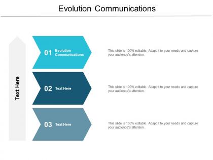 Evolution communications ppt powerpoint presentation icon inspiration cpb