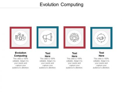Evolution computing ppt powerpoint presentation ideas portfolio cpb