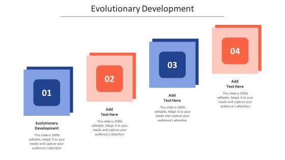 Evolutionary Development Ppt Powerpoint Presentation Styles Portrait Cpb
