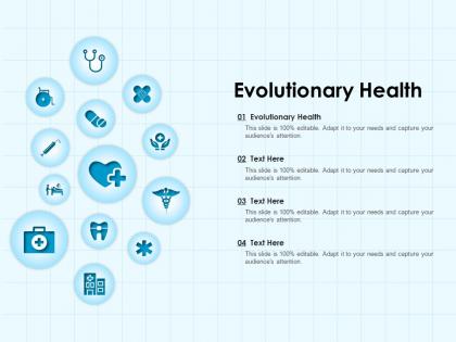 Evolutionary health ppt powerpoint presentation styles design inspiration