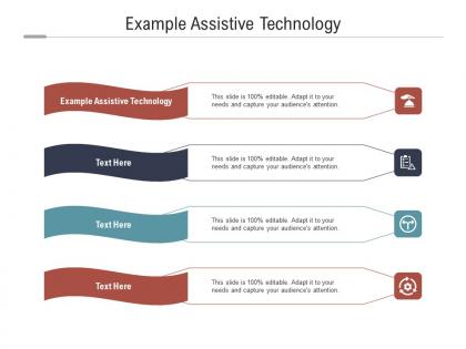 Example assistive technology ppt powerpoint presentation infographic template layout ideas cpb