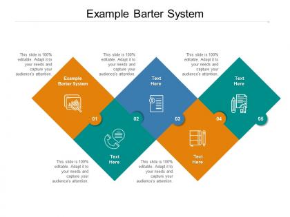 Example barter system ppt powerpoint presentation file elements cpb