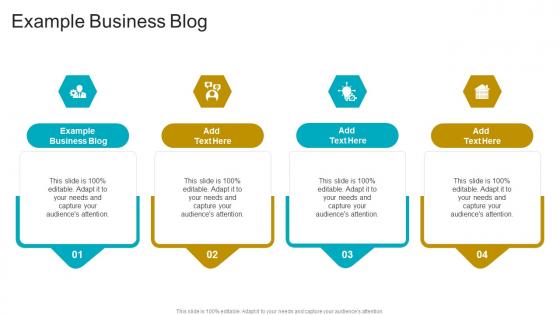 Example Business Blog In Powerpoint And Google Slides Cpb