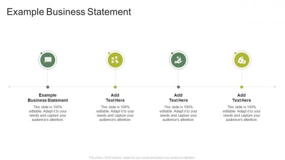 Example Business Statement In Powerpoint And Google Slides Cpb