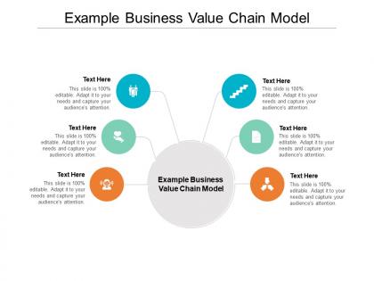 Example business value chain model ppt powerpoint presentation styles ideas cpb