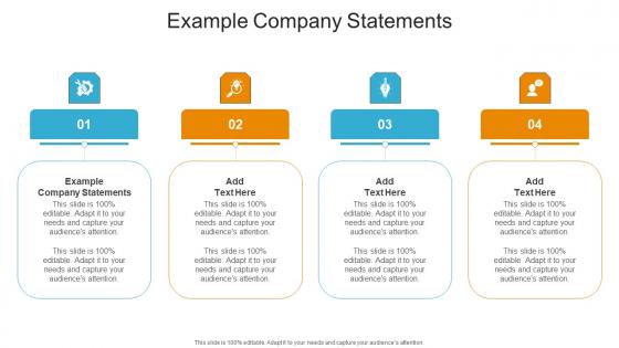 Example Company Statements In Powerpoint And Google Slides Cpb