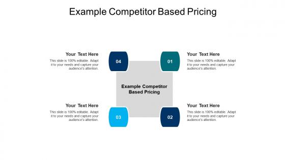Example competitor based pricing ppt powerpoint presentation file vector cpb