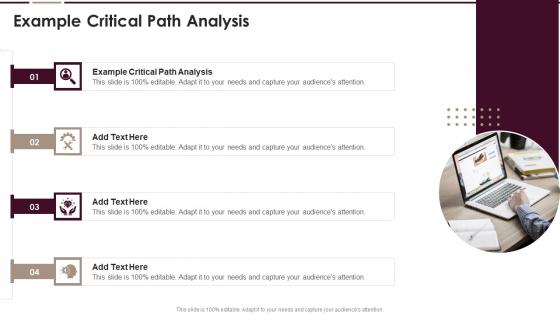 Example Critical Path Analysis In Powerpoint And Google Slides Cpb