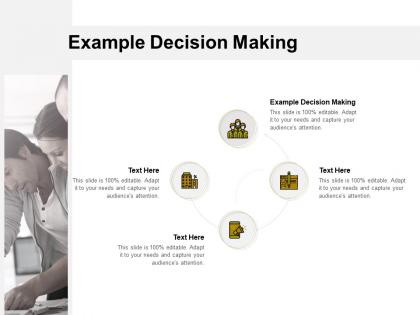 Example decision making ppt powerpoint presentation professional topics cpb