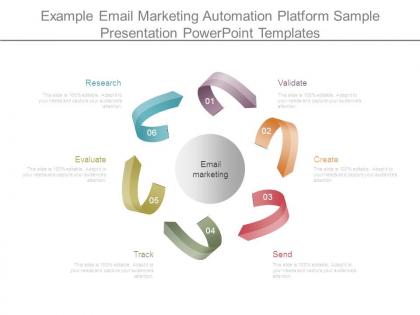 Example email marketing automation platform sample presentation powerpoint templates