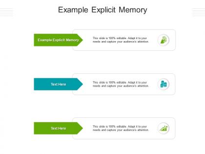 Example explicit memory ppt powerpoint presentation pictures information cpb