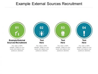 Example external sources recruitment ppt powerpoint presentation inspiration demonstration cpb