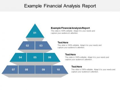 Example financial analysis report ppt powerpoint presentation show slideshow cpb