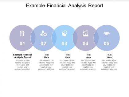 Example financial analysis report ppt powerpoint presentation styles tips cpb