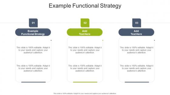 Example Functional Strategy In Powerpoint And Google Slides Cpb