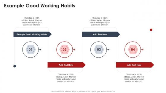 Example Good Working Habits In Powerpoint And Google Slides Cpb