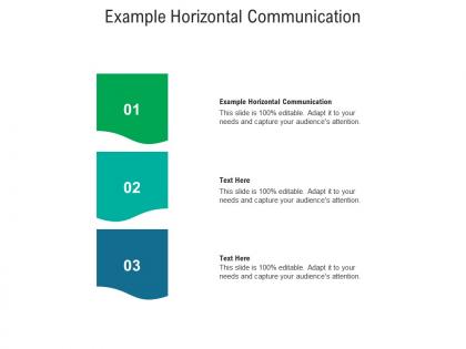 Example horizontal communication ppt powerpoint presentation outline vector cpb