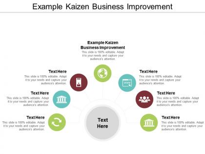 Example kaizen business improvement ppt powerpoint presentation infographic template templates cpb