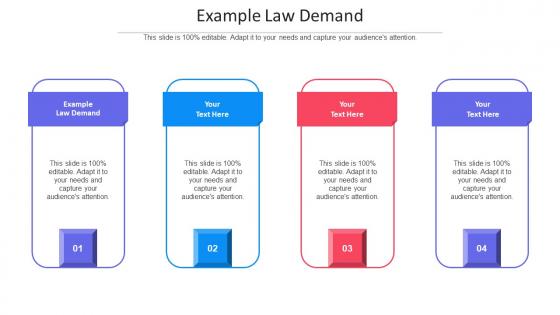 Example Law Demand Ppt Powerpoint Presentation Portfolio Outfit Cpb
